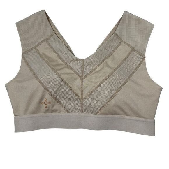 Tommie Copper Women’s Beige Nude Shoulder Support Comfort Bra Size XL - Picture 5 of 9